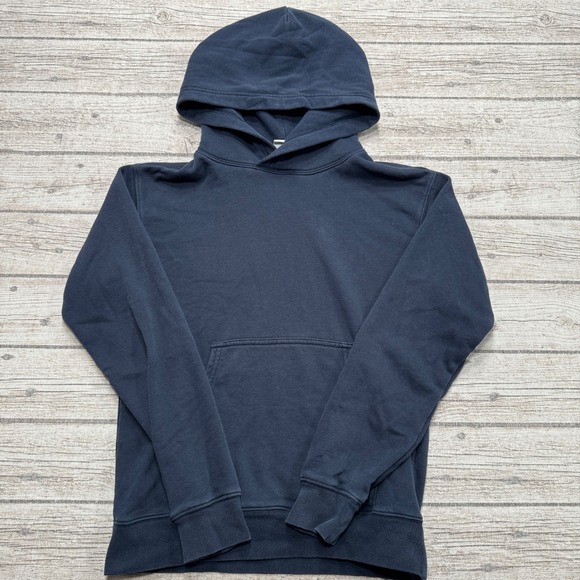 TNA Tops - TNA Aritzia Hoodie Women's XS Navy Blue AiryAF Fleece Lined Pullover Activewear